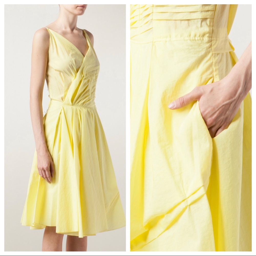 Nina Ricci Fitted Cotton Dress